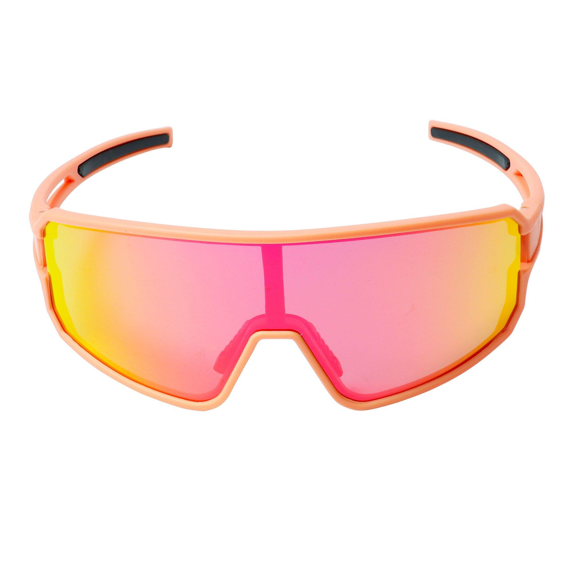 YEAZ  SUNWAVE Occhiali da sole sportivi rosso/rosa 