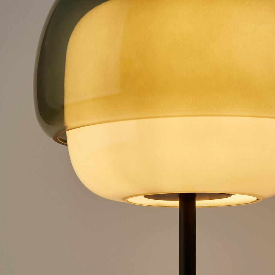 La Redoute Intérieurs Lampe à poser en verre coloré  