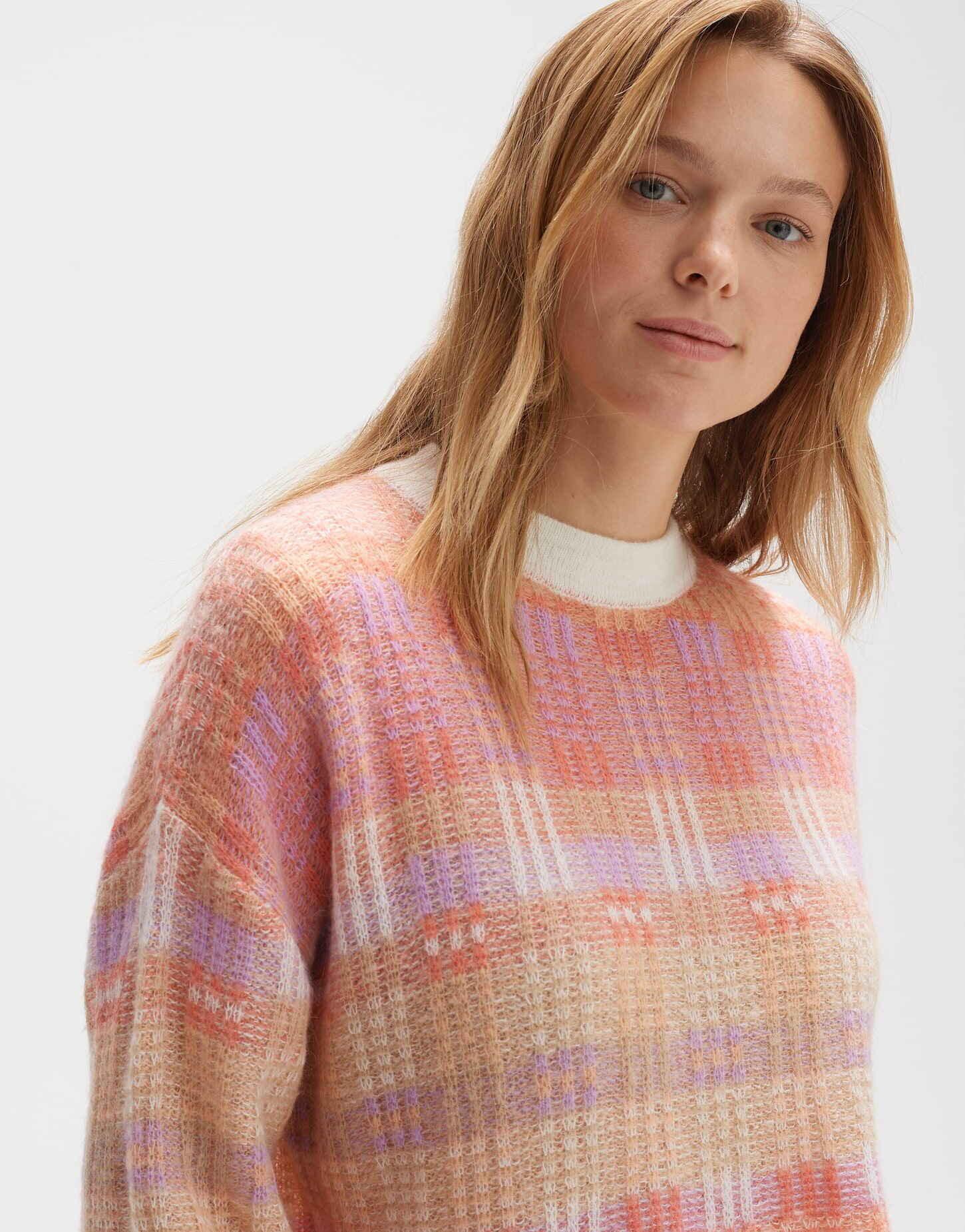 OPUS  Strickpullover Polira mosaic 