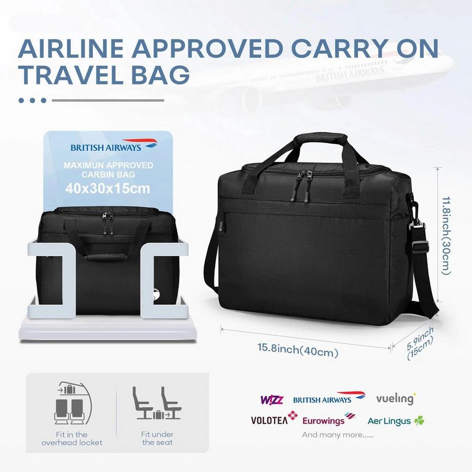 Only-bags.store Faltbare wasserdichte Handgepäcktasche  
