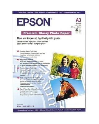 EPSON  EPSON Premium Glossy Photo Paper A3 S041315 InkJet 255g 20 Blatt 