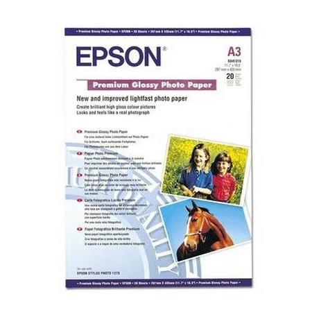 EPSON  EPSON Premium Glossy Photo Paper A3 S041315 InkJet 255g 20 Blatt 