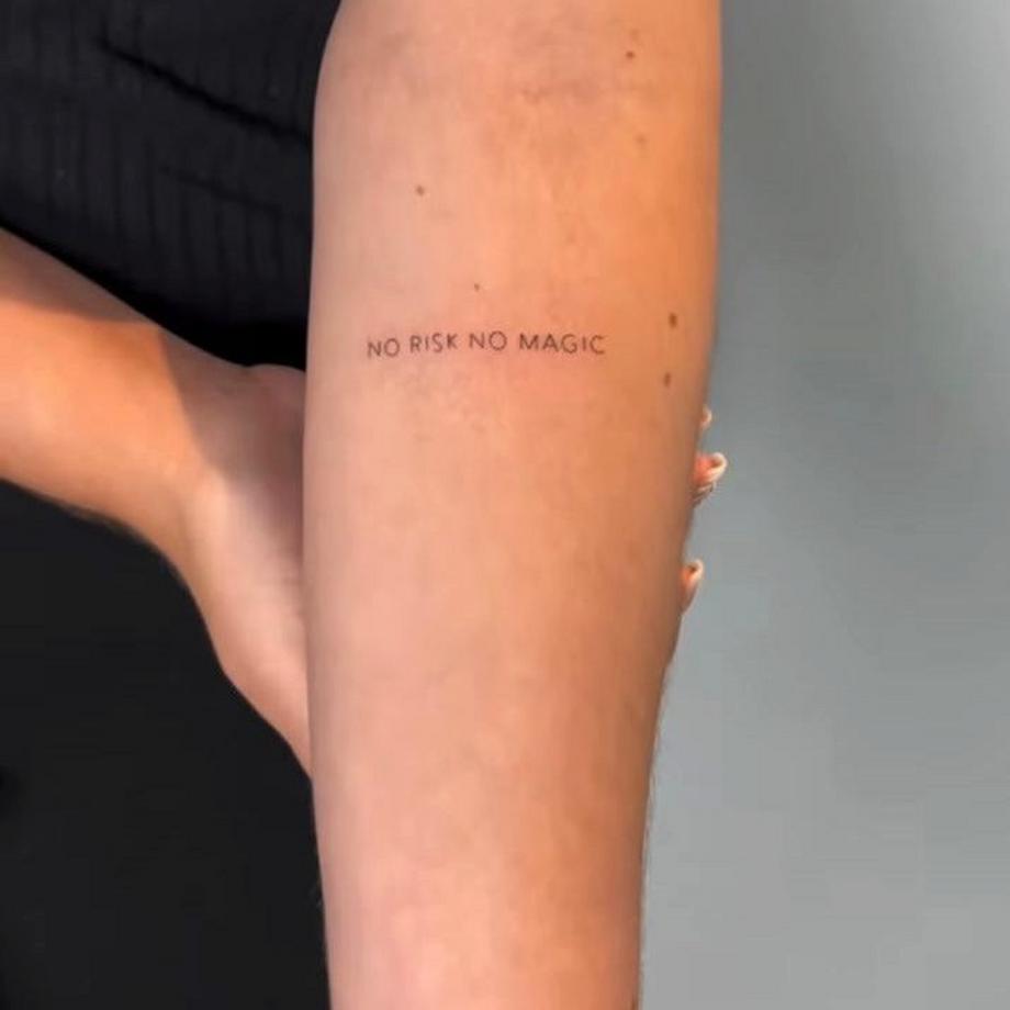 Henna Tattoo Schweiz  No risk no magic Tattoo 