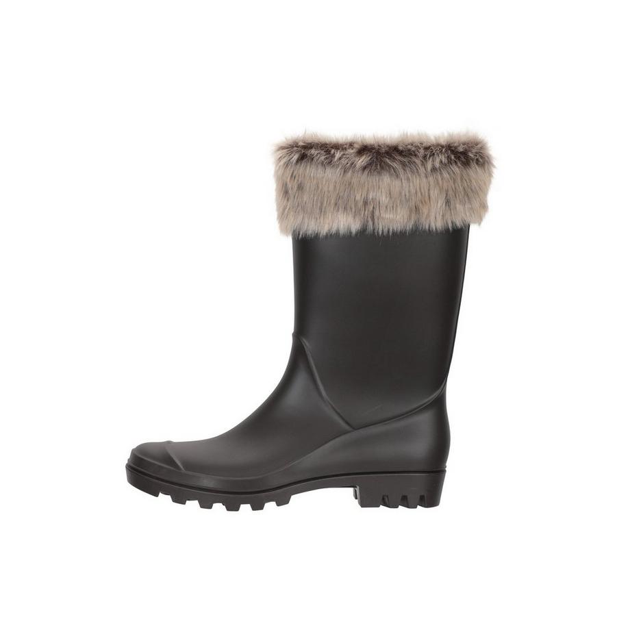 Mountain Warehouse Gummistiefel mit Kunstpelzbesatz  