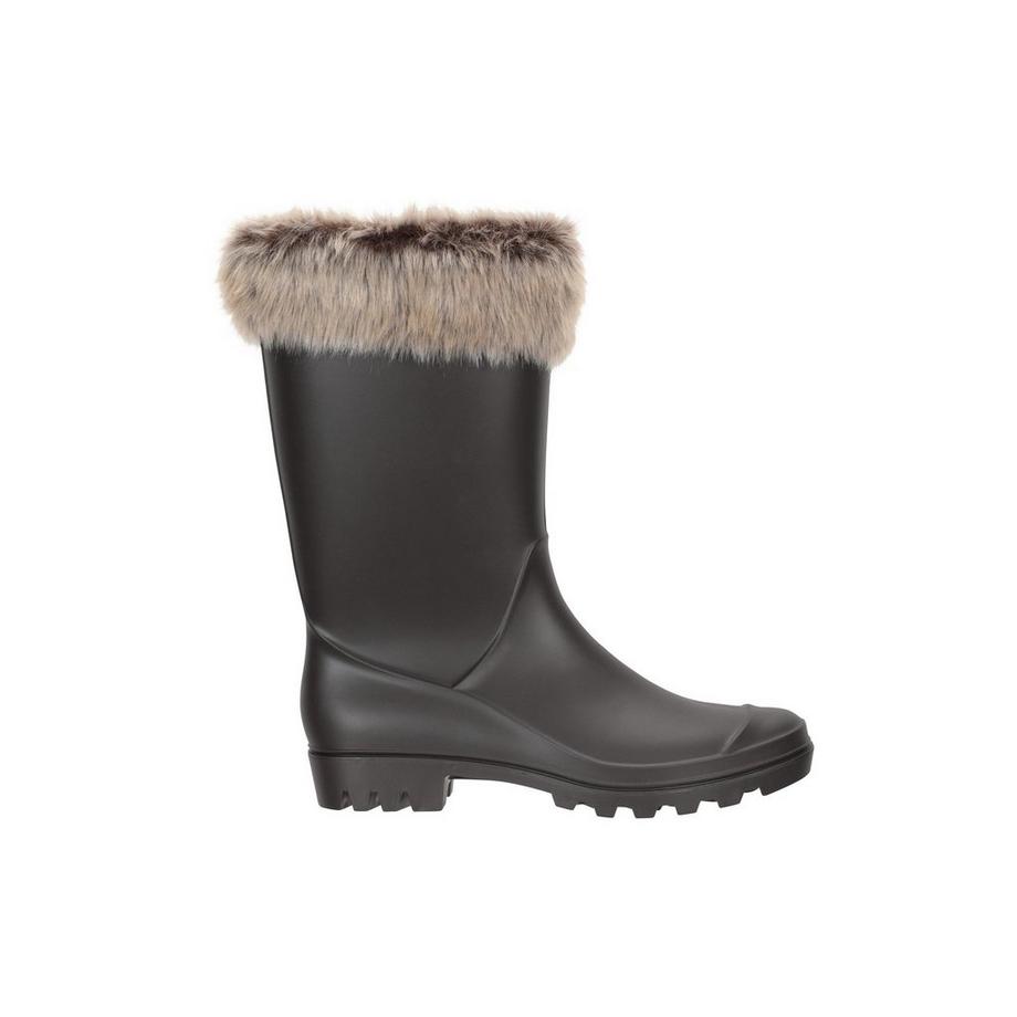 Mountain Warehouse Gummistiefel mit Kunstpelzbesatz  