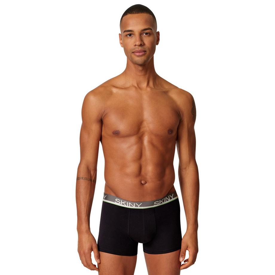 Skiny Boxer Shorts Casual Aderenti Confezione da 3  