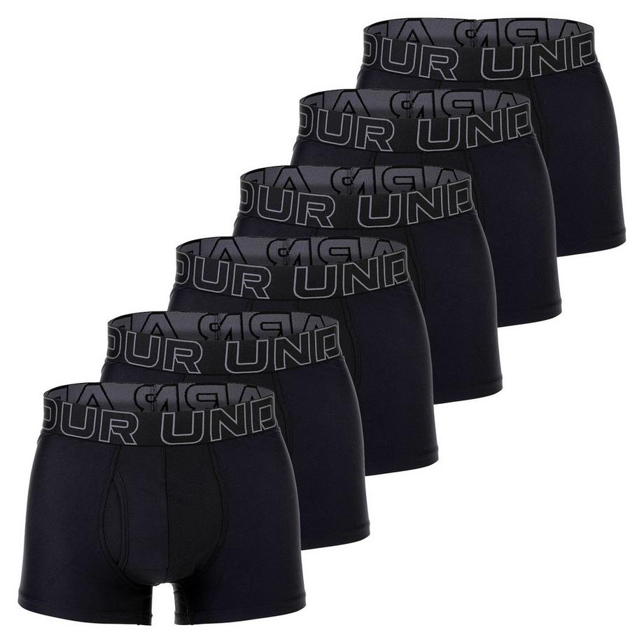 UNDER ARMOUR UA Performance Tech Solid 3 Inch Boxershorts 6er Pack  