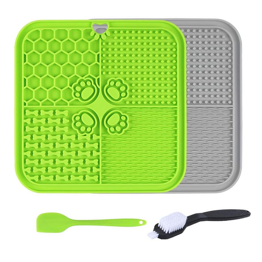 Leckmatte für Hunde mit Saugnäpfen