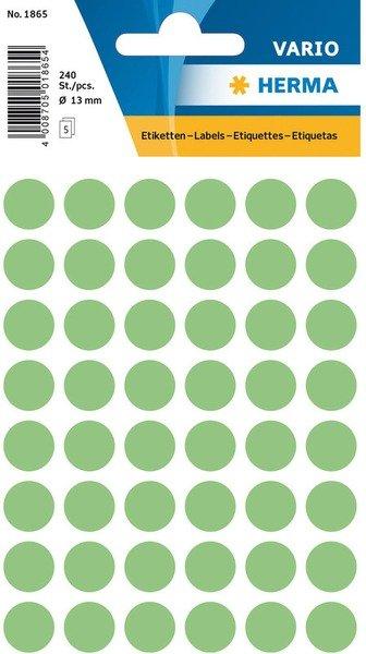 Image of Markierungspunkte 13mm 1865 grün 240 Stück Markierungspunkte 13mm 1865 grün 240 Stück