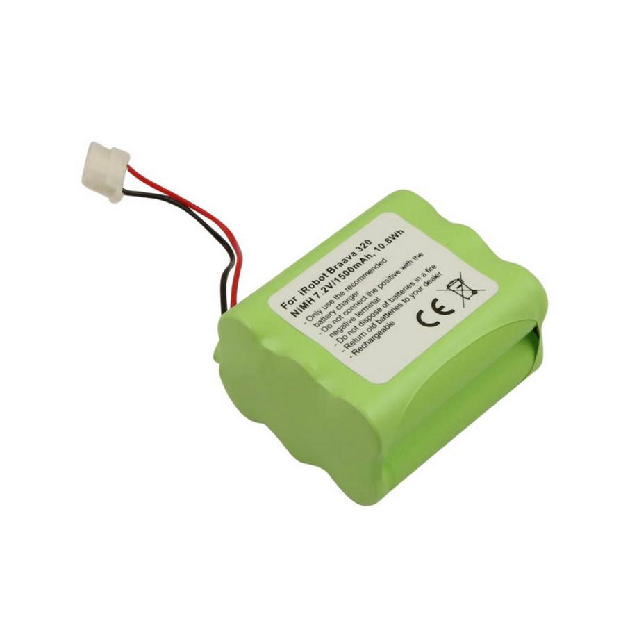 Batteria per Aspirapolvere iRobot Braava 320 7,2V 1500mAh NiMH