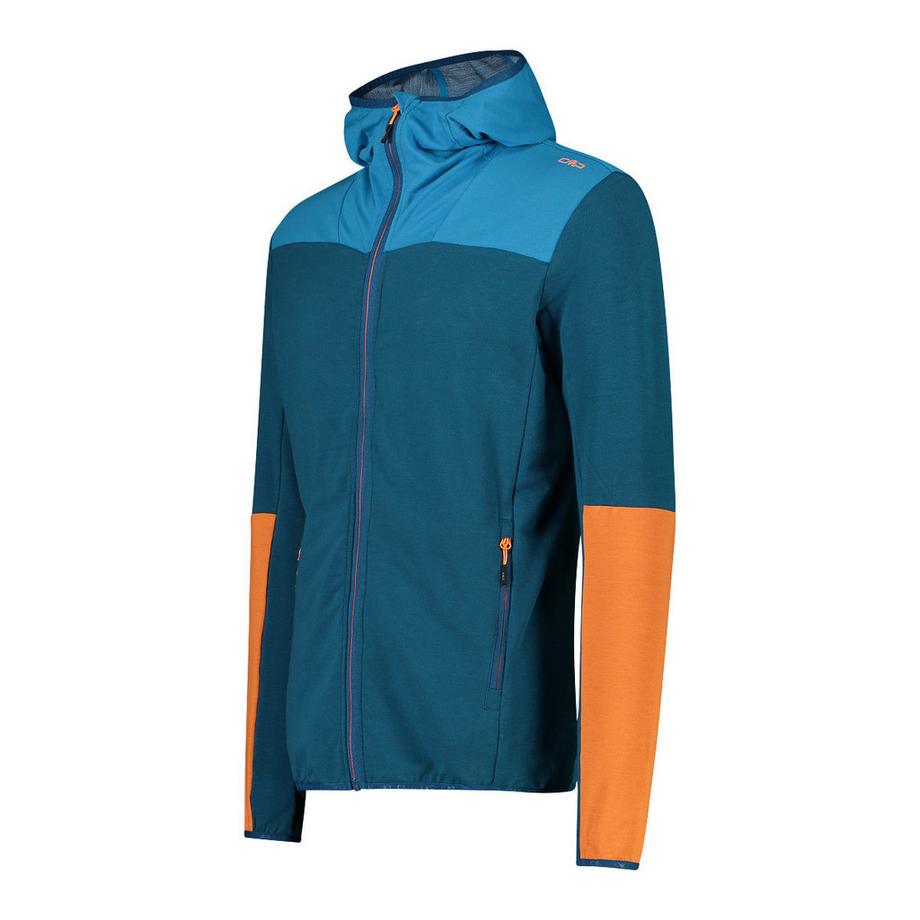 CMP  hybrid-daunenjacke mit kapuze 