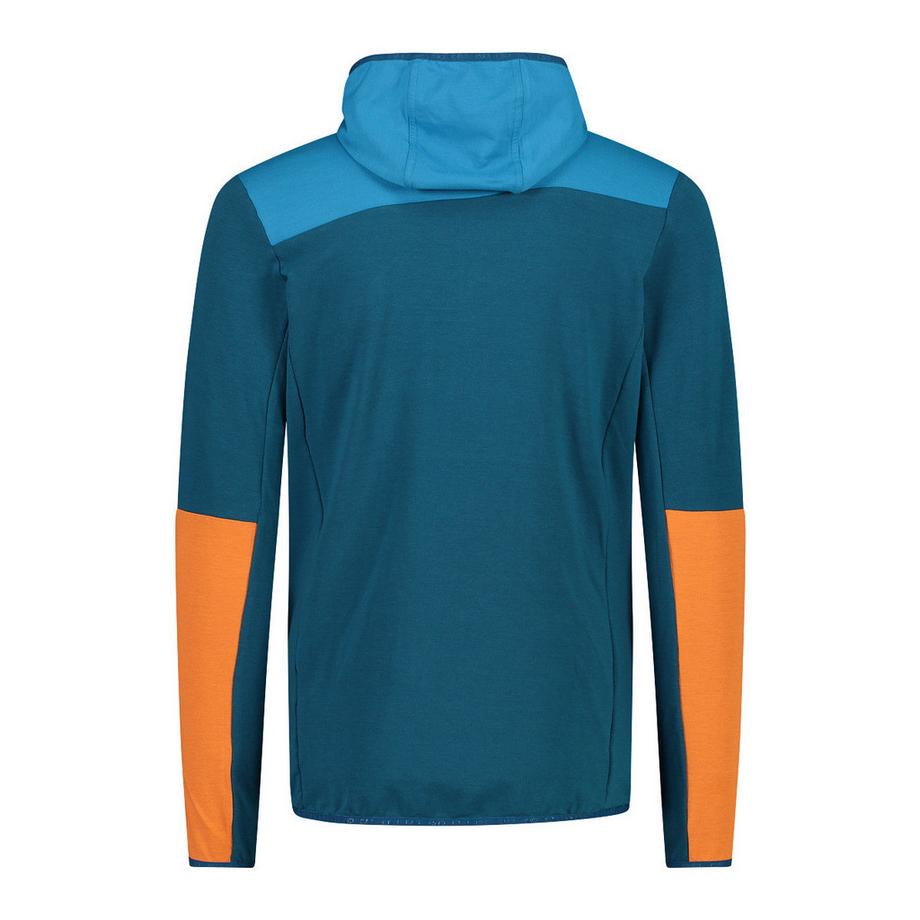 CMP  hybrid-daunenjacke mit kapuze 