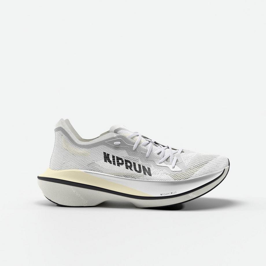KIPRUN  Chaussures de running femme, Kiprun KD900x LD 2 blanc et jaune 