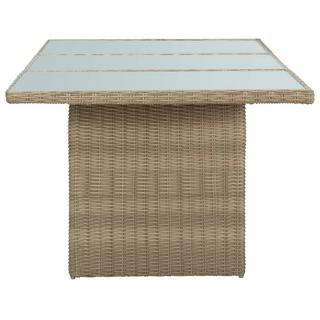 VidaXL Gartentisch poly-rattan  