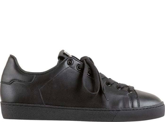 Image of Glinty - Leder Sneaker Damen Schwarz 38