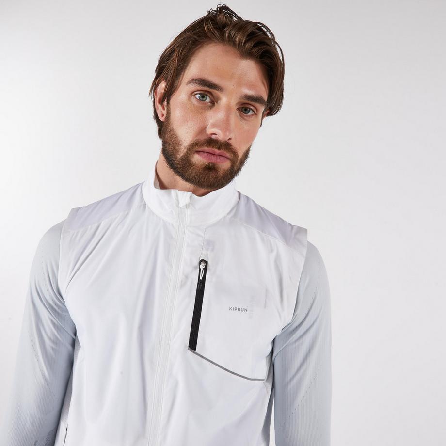 KIPRUN Run 500 Gilet da corsa antivento  