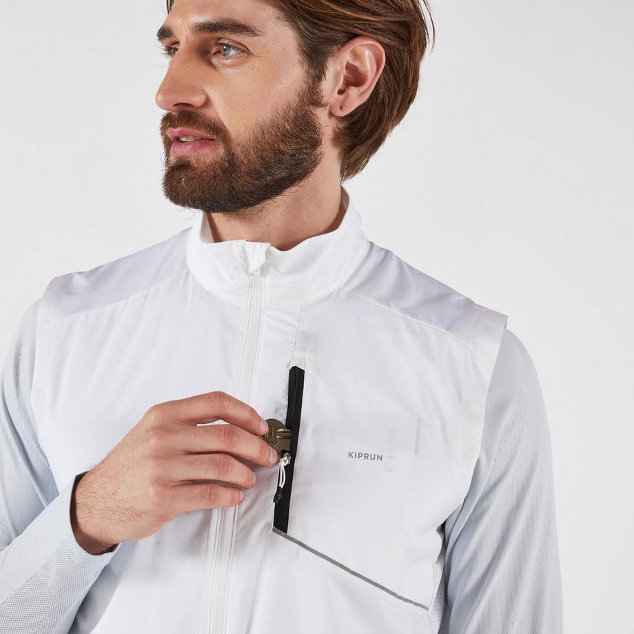 KIPRUN Run 500 Gilet da corsa antivento  