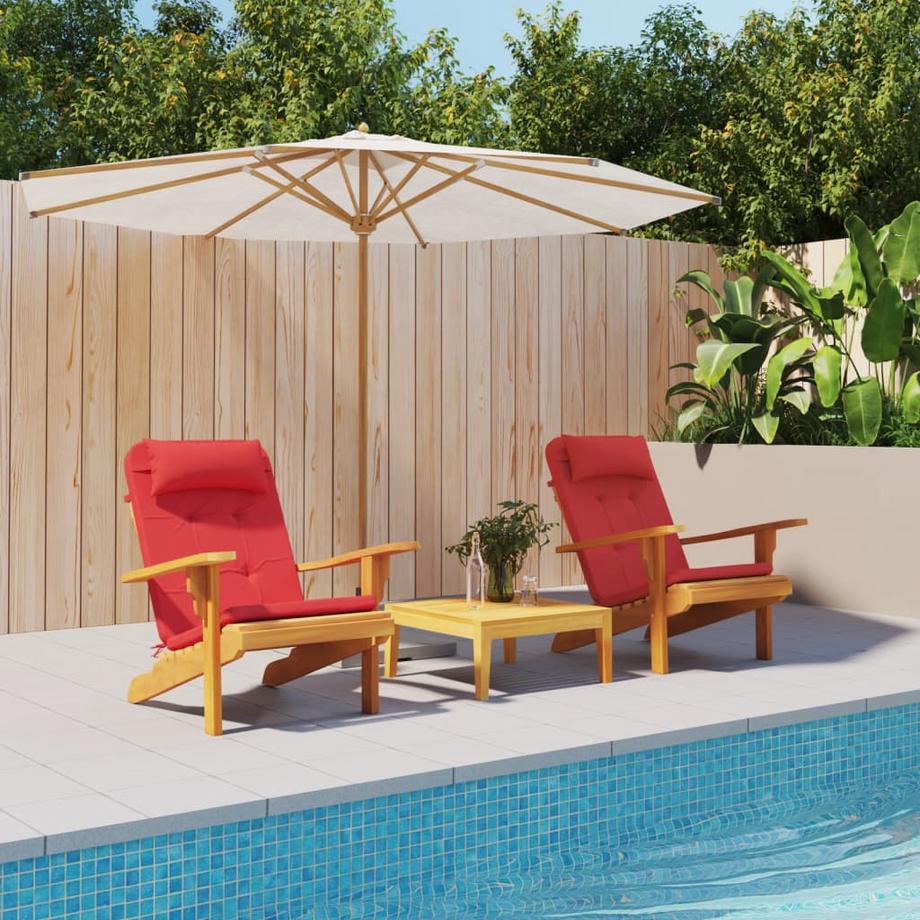 VidaXL Coussin de chaise adirondack tissu  