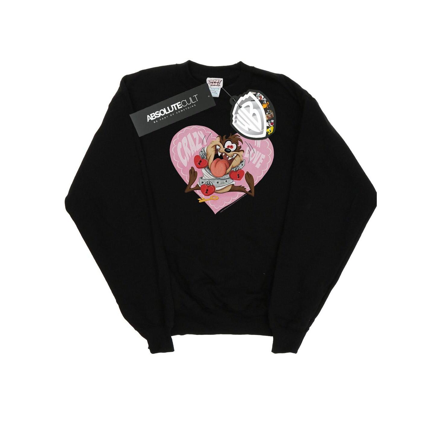 LOONEY TUNES  Valentine's Day Crazy In Love Sweatshirt 