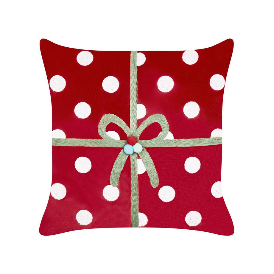 Beliani Dekokissen 2er Set aus Samtstoff Glamourös GUMDROP  