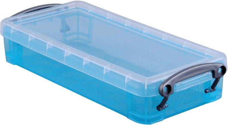 Really Useful Box REALLY USEFUL BOX Kunststoffbox 0,55lt 68501617 transparent blau  