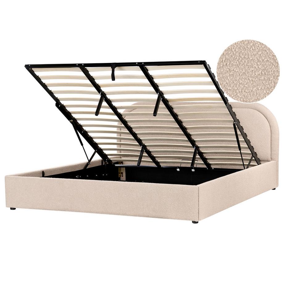 Lit ottoman en Bouclé  QUILLIEN