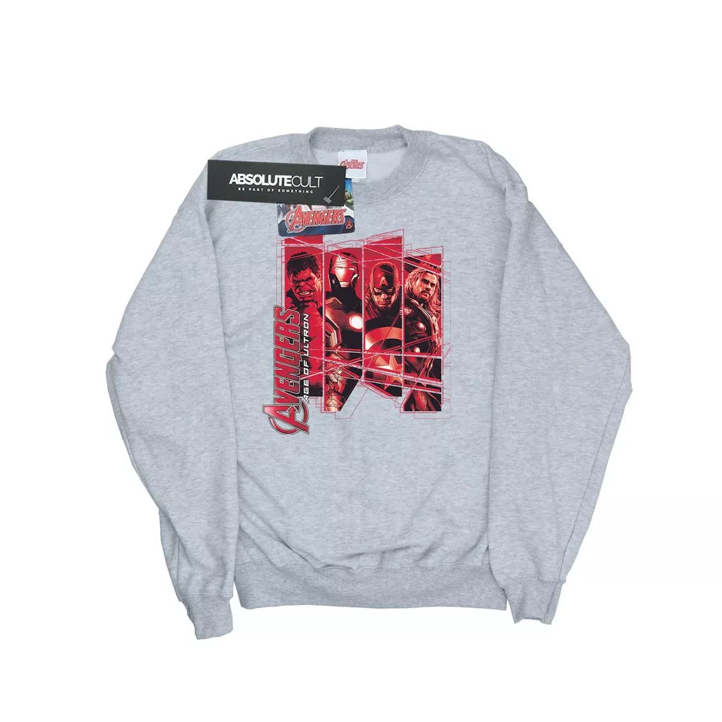MARVEL - Avengers Sweatshirt, 140/146, Grau