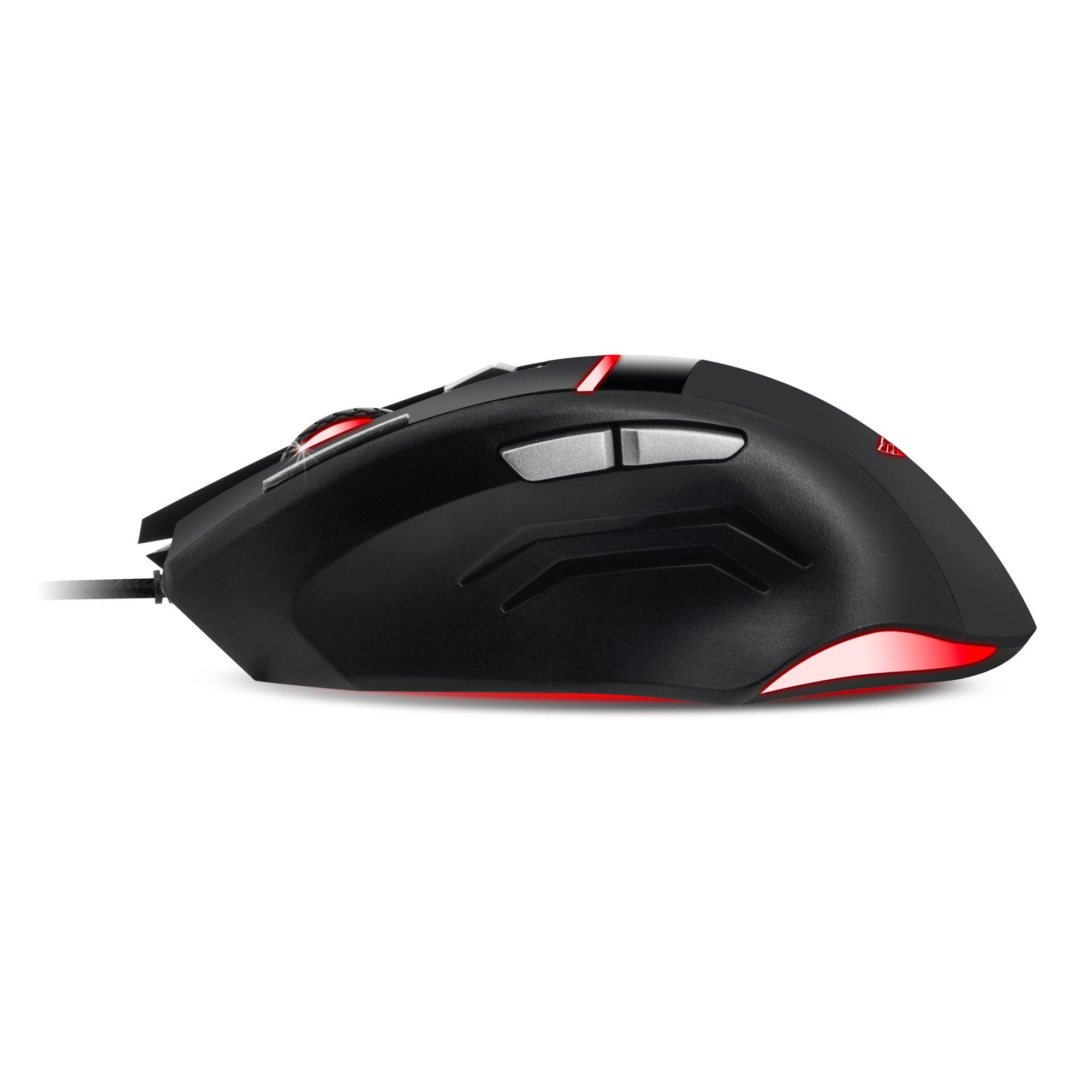 Spirit Of Gamer  Kabelgebundene Maus mit Matte  Elite-M10 