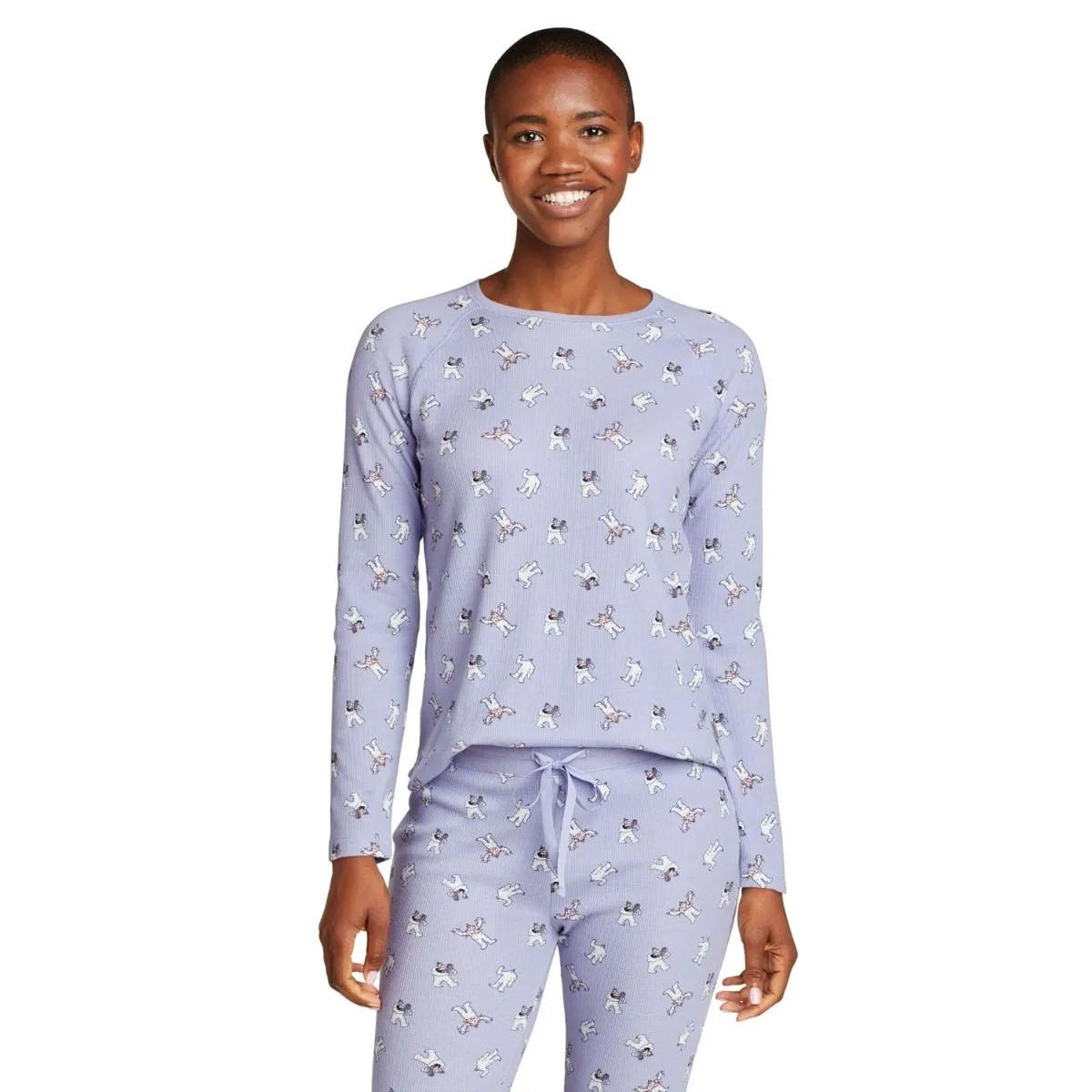 Image of Stines Schlafanzugoberteil Damen Lila XXL