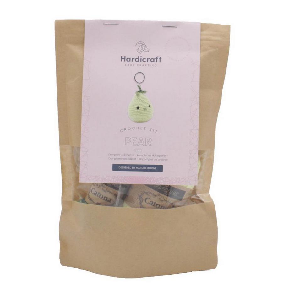 Hardicraft  Taschenanhänger Birne - Häkelset 