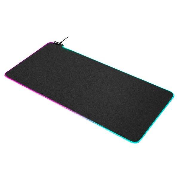 Sharkoon  Sharkoon 1337 RGB V2 Tapis de souris de jeu Noir 