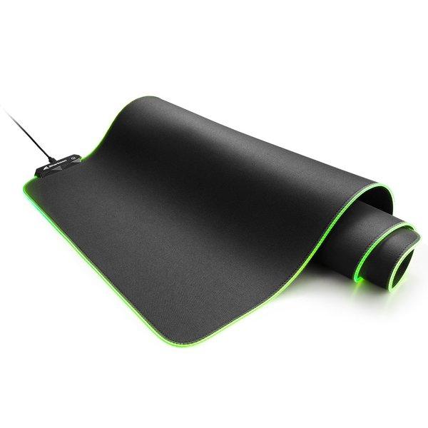 Sharkoon  Sharkoon 1337 RGB V2 Tapis de souris de jeu Noir 