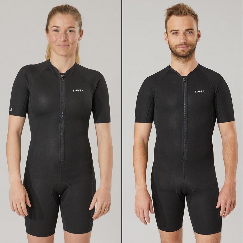 DECATHLON  Unteranzug Tauchen 1 mm Kautschuk 