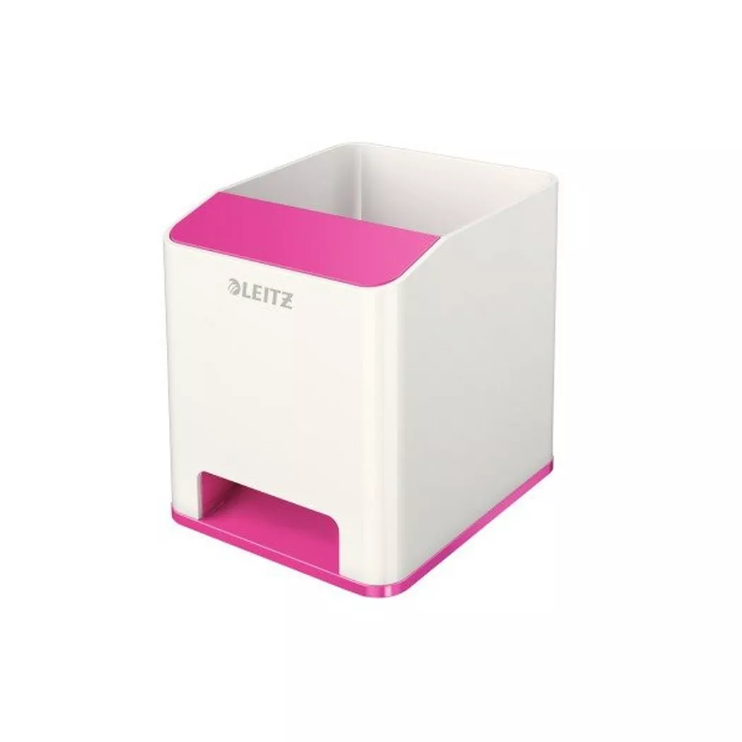 Leitz 53631023 Stiftehalter Polystyrene Pink, Weiß