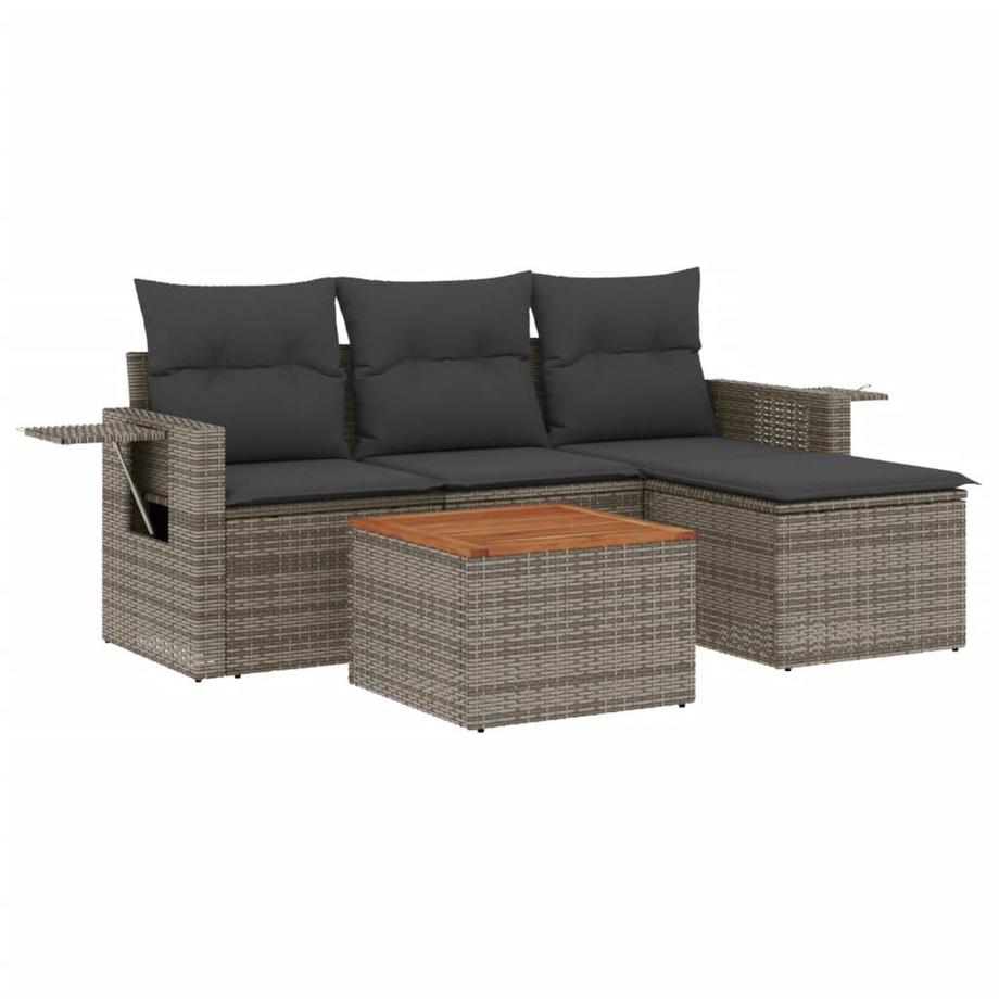 Garten sofagarnitur poly-rattan
