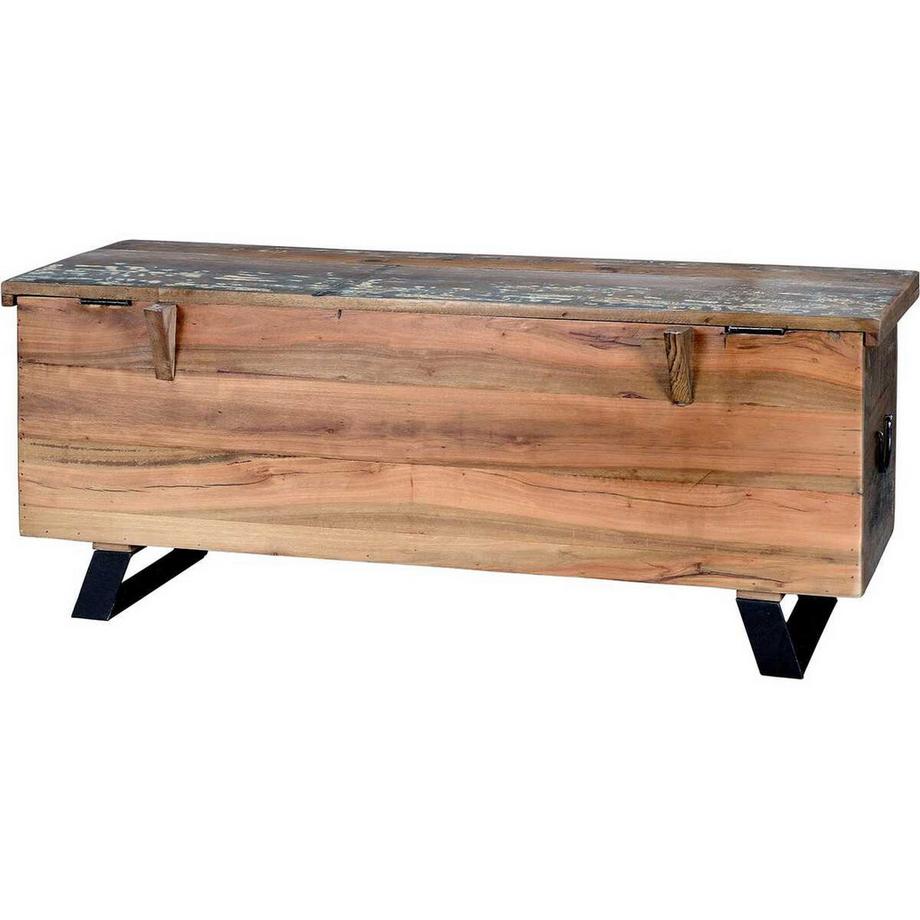 mutoni Truhe Xela Holz recycelt multicolor 116x40  