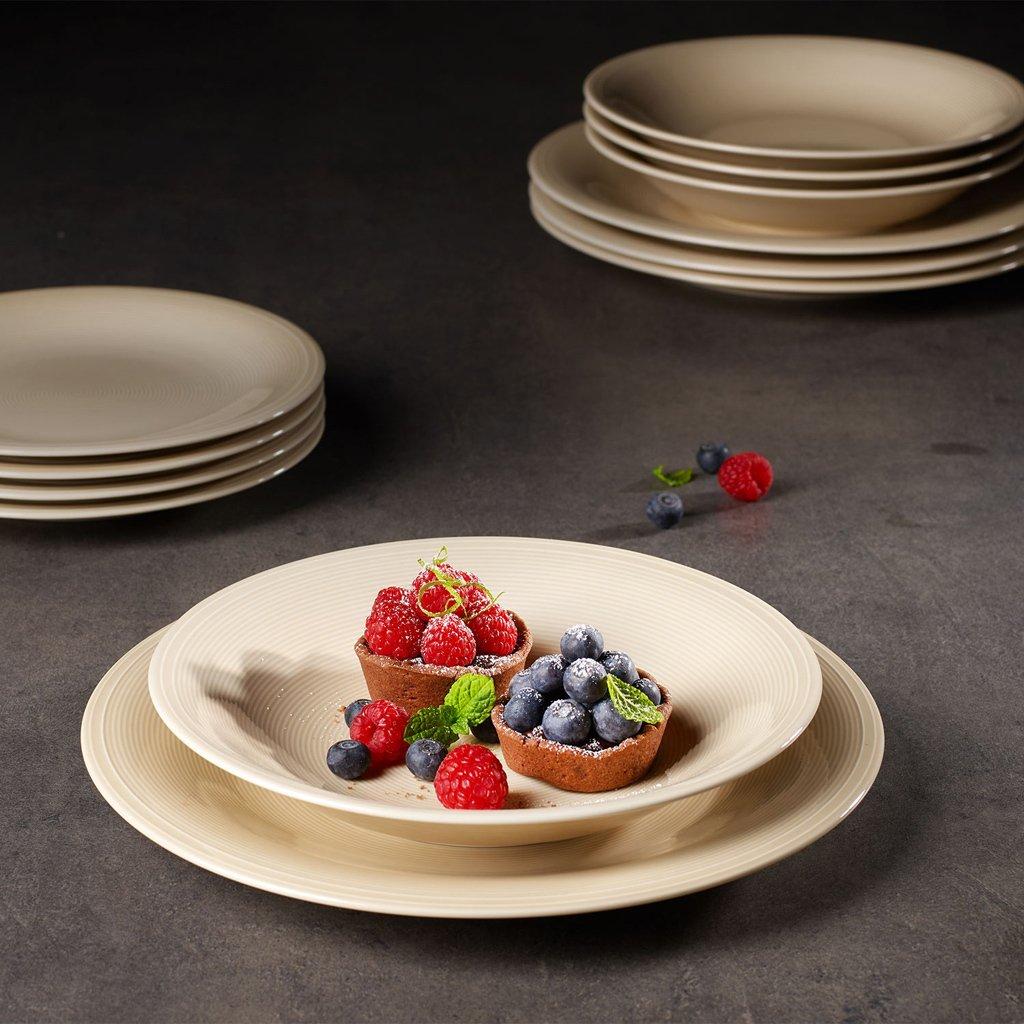 like. by Villeroy & Boch Servizio tavola 8 pezzi Color Loop Sand  