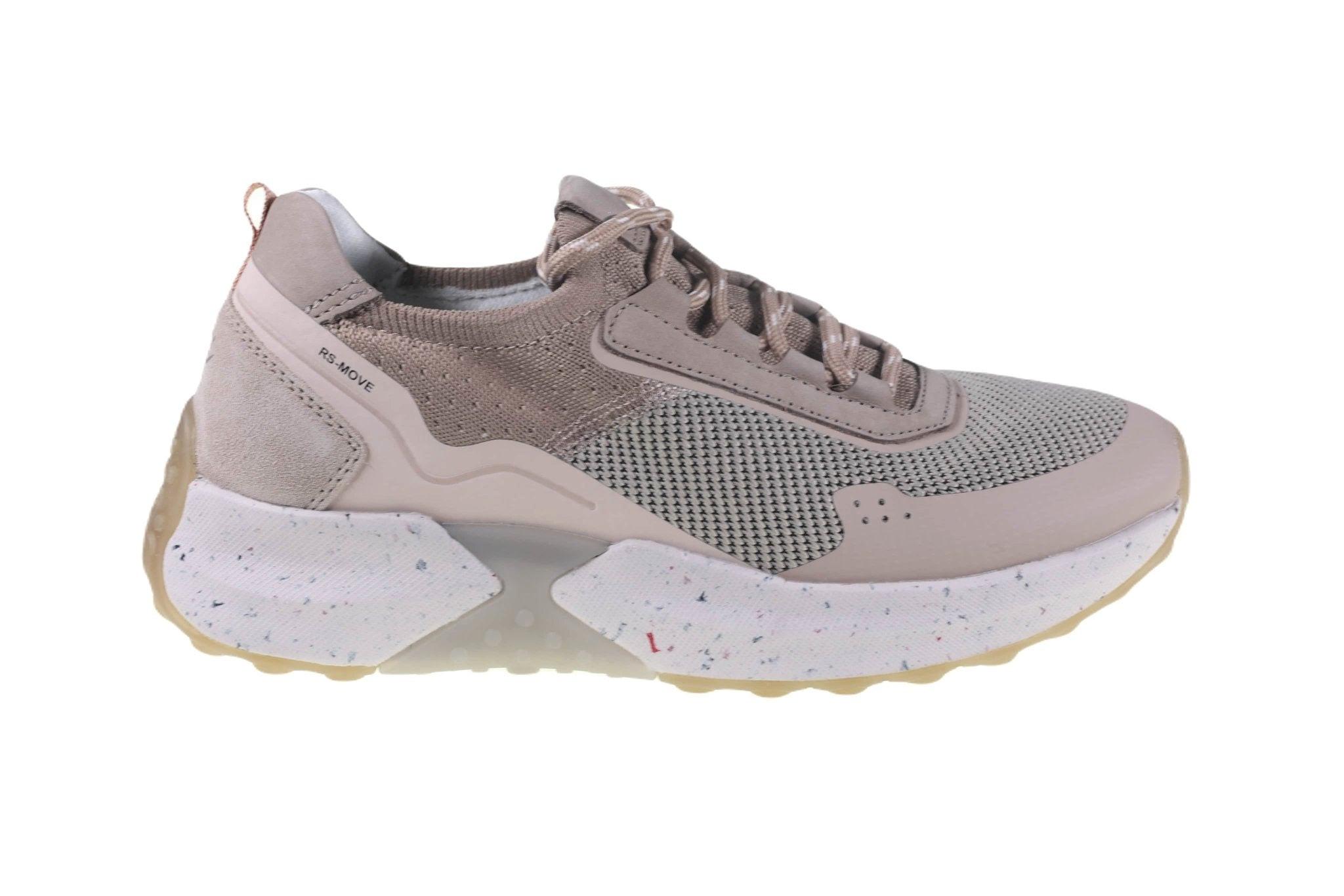 Image of Nubuk Wandersneaker Damen Beige 37.5