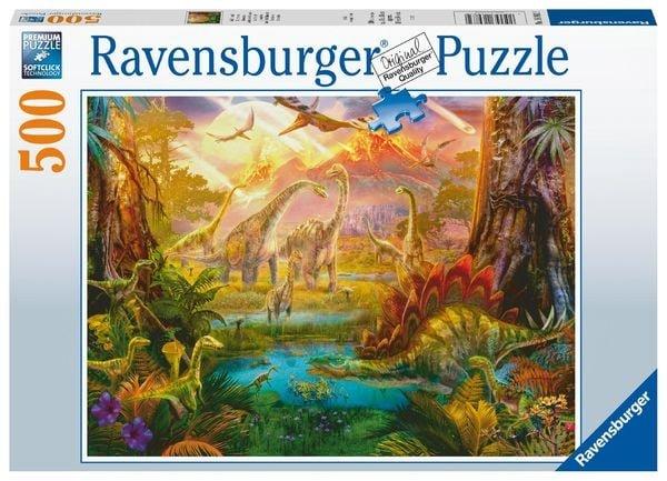 Ravensburger  Puzzle Ravensburger Im Dinoland 500 Teile 