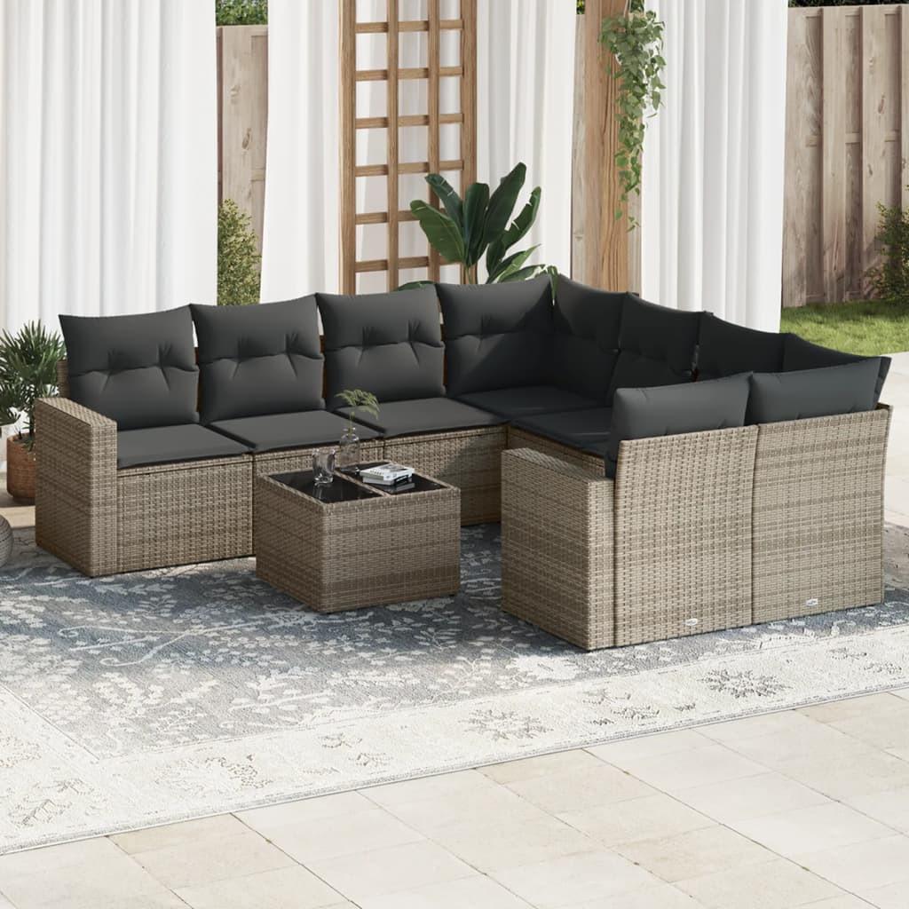 VidaXL Garten sofagarnitur poly-rattan  