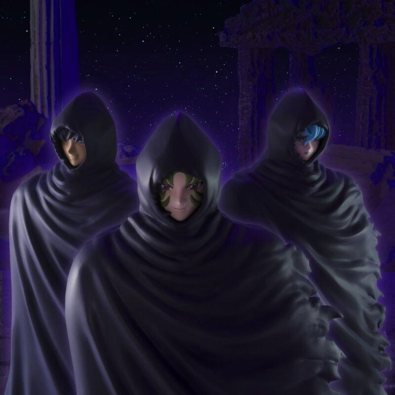 Bandai  Statische Figur - Saint Seiya - The Three Mysterious Surplis 