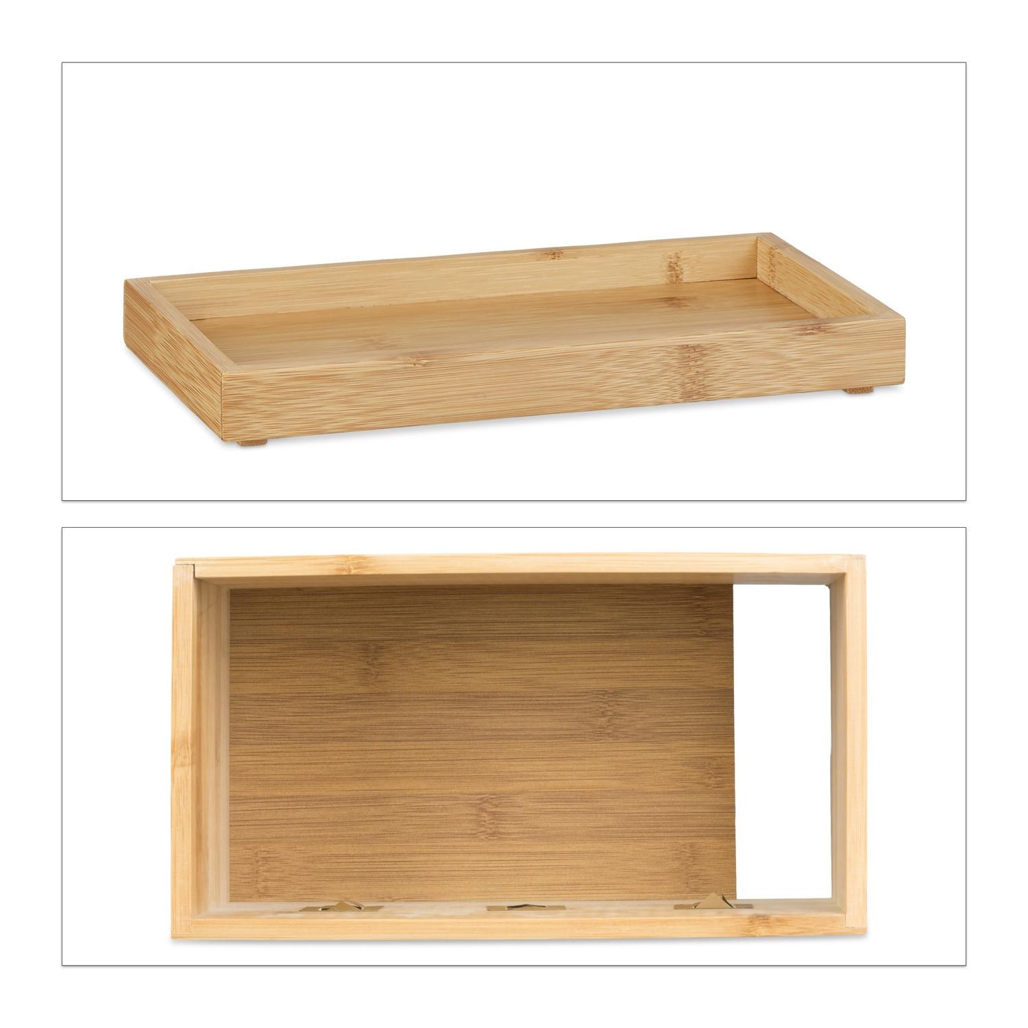 Northix Boîte à câbles en bambou  