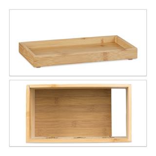 Northix Boîte à câbles en bambou  