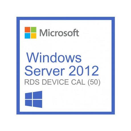 Microsoft  Windows Server 2012 Remote Desktop Services (RDS) 50 device connections - Clé licence à télécharger - Livraison rapide 7/7j 