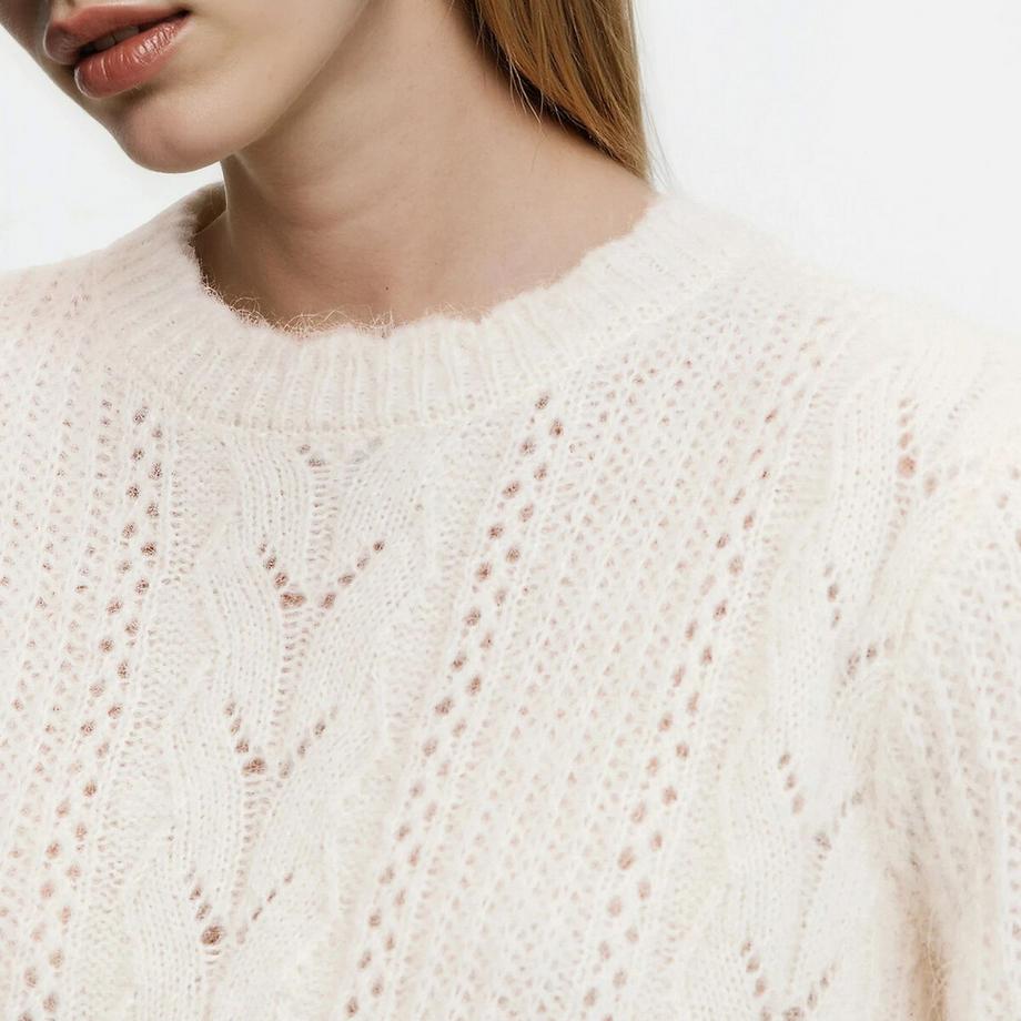 La Redoute Collections Pullover con motivo traforato  