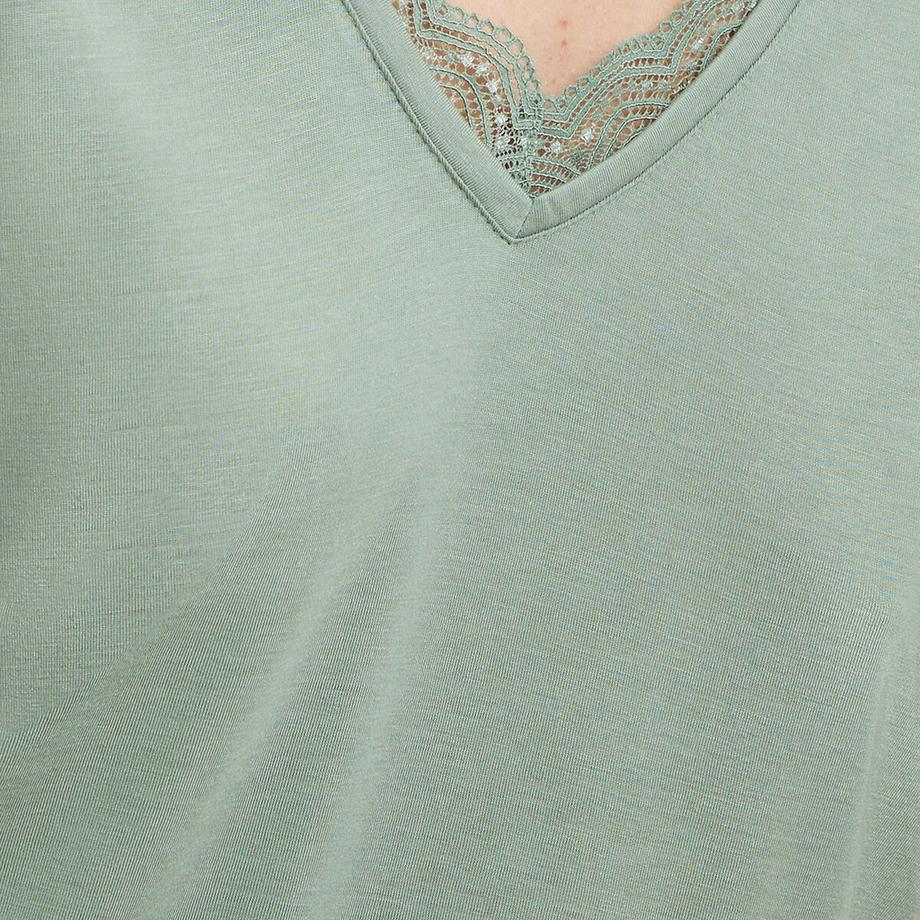 La Redoute Collections Pigiama Scollo a V Dettaglio Pizzo  
