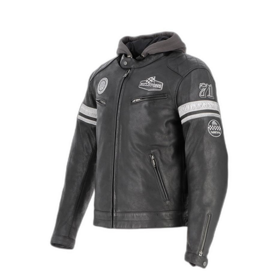 Helstons Riposte Motorrad Lederjacke  