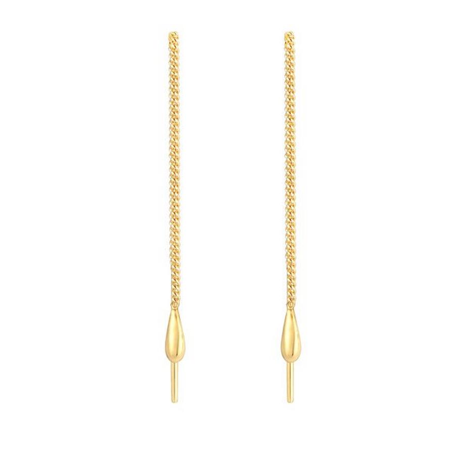 Elli  Boucles d'Oreilles Pendantes Gouttes 