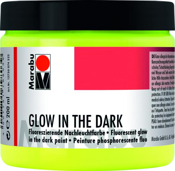 Marabu  Marabu Glow in the dark Farbe auf Wasserbasis 200 ml 