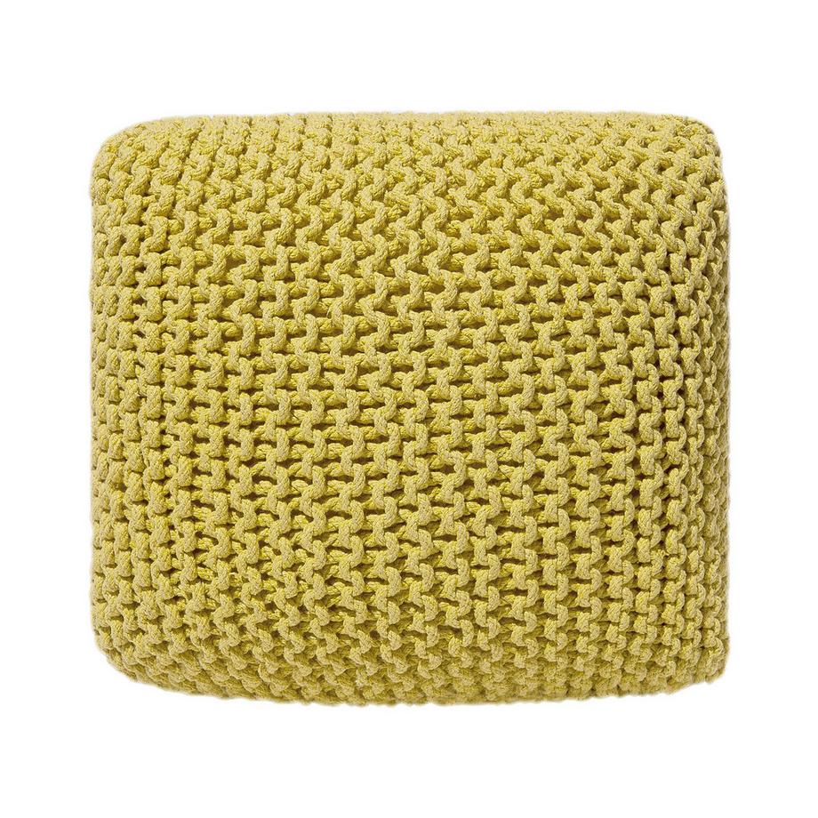Beliani Pouf en Coton Boho CONRAD  